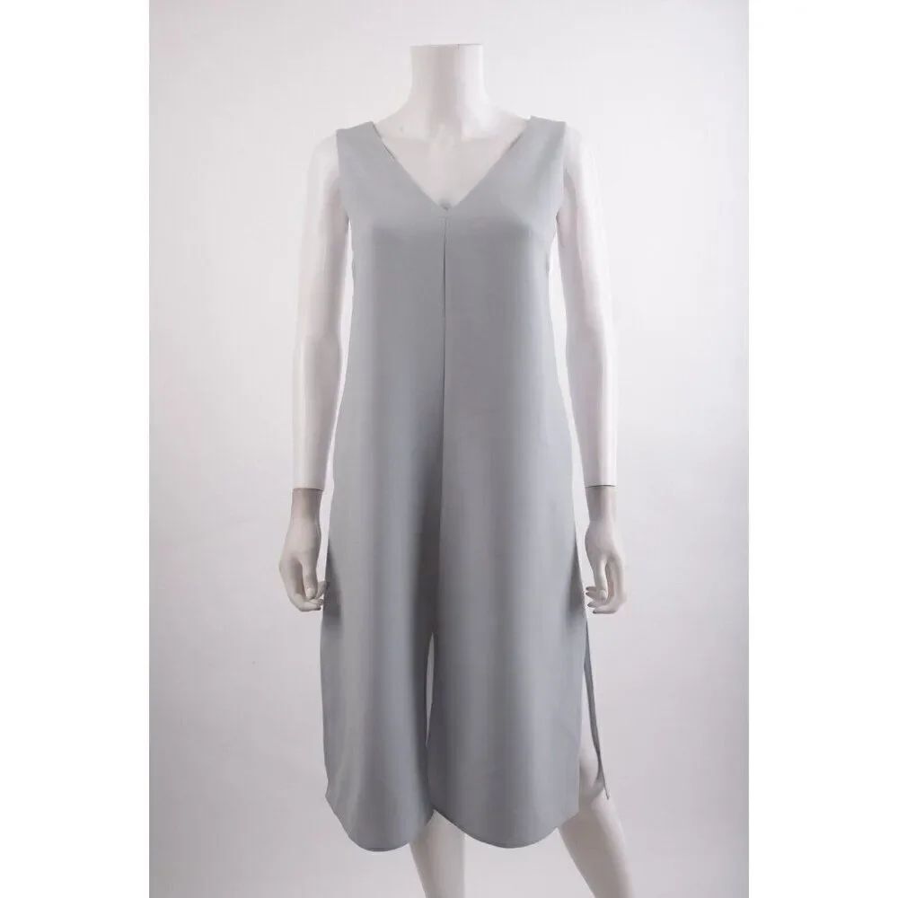 Lafayette 148 New York Womans Shift Dress Petite XS Blue River Sleeveless NWT